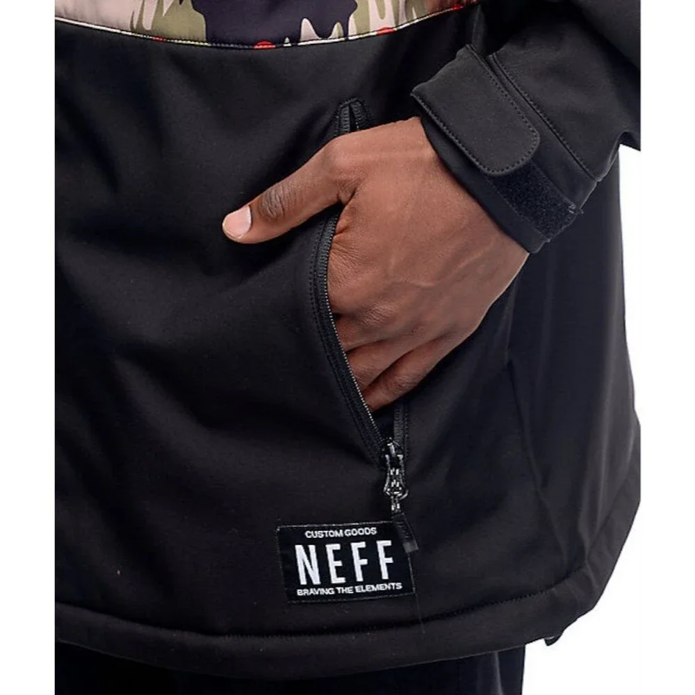 Neff Daily Softshell Camo Snowboard Jacket